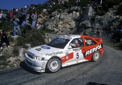 Carlos Sainz Cenamor - Luís Rodríguez Moya
33º Rallye Catalunya - Costa Brava - Rallye de España) 1997. Ford Escort WRC (P8 FMC). Clasificado 10º.

Del 14 al 16 de Abril, Lloret de Mar, Girona, Catalunya, España.
Superficie: asfalto.

El Rally tenia un total de 1359.3 km de los que 387.72 km divididos en 18 tramos eran especiales.

Tomaron la salida 94 equipos, finalizaron 31.@
Palabras clave: ;Luis_Moya;Ford;Escort;WRC;Catalunya;1997;Catalunya;España
