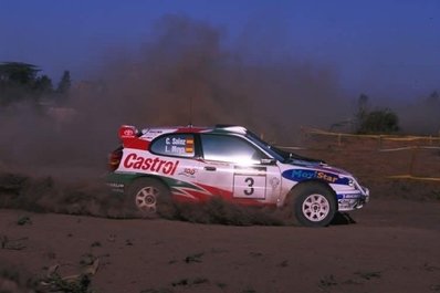 Carlos Sainz - Luís Moya
47º 555 Safari Rally 1999. Toyota Corolla WRC. Clasificado 3º.

Del 25 al 28 de Febrero, Nairobi.
Superficie: tierra.

El Rally tenia un total de 2650 km incluyendo 1014 km con 13 controles horarios.

Tomaron la salida 45 equipos, finalizaron 24.@
Palabras clave: Carlos_Sainz;Luis_Moya;Toyota;Corolla;WRC;Safari;1999