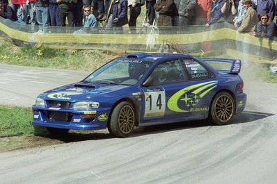 Juha Kankkunen - Juha Repo
35º Rallye Catalunya - Costa Brava - Rallye de España 1999. Subaru Impreza S5 WRC '99 (S10 SRT). Clasificado 6º.
Subaru World Rally Team

Del 19 al 21 de Abril, Lloret de Mar, Girona, Catalunya, España.
Superficie: asfalto.

El Rally tenia un total de 1713.31 km de los que 396.01 km divididos en 19 tramos eran especiales.

Se inscribieron 109 equipos, tomaron la salida 109, finalizaron 56.@
Palabras clave: ;Juha_Repo;Subaru;Impreza;WRC;Catalunya;1999;Costa_Brava;España;Spain