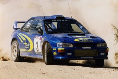 Richard Burns - Robert Reid
34º TAP Rallye de Portugal 2000. Subaru Impreza S6 WRC 00 (W 18 SRT). Clasificado 1º.
Debut con victoria del Subaru Impreza WRC 2000.

Del 16 al 19 de Marzo, Matosinhos, Porto, Portugal.
Superficie: tierra.

El Rally tenia un total de 1,646.96 Km de los que 398.35 Km divididos en 23 tramos eran especiales.

Se inscribieron 117 equipos, tomaron la salida 114, finalizaron 48.@
Palabras clave: Richard_Burns;Robert_Reid;Subaru;Impreza;WRC;Portugal;2000