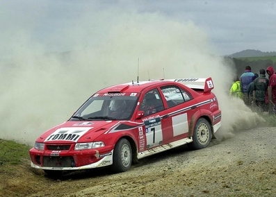 Tommi Mäkinen - Risto Mannisenmaki
32º Propecia Rally New Zealand 2001. Mitsubishi Lancer Evo 6.5. Clasificado 8º.

Del 20 al 23 de Septiembre
Superficie: tierra.

El Rally tenia un total de 1690.39 km de los que 382.46 km divididos en 24 tramos eran especiales.

Se inscribieron 73 equipos, tomaron la salida 68, finalizaron 48.@
Palabras clave: ;Mitsubishi_Lancer;Nueva_Zelanda;2001