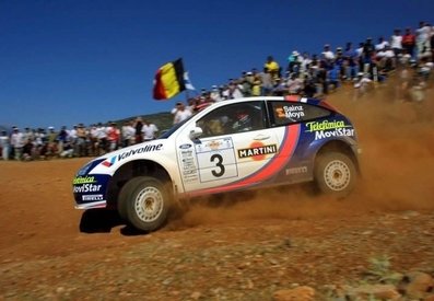 Carlos Sainz - Luis Moya
48º Acropolis Rally 2001. Ford Focus WRC '01 (Y3 FMC). Abandonó por motor en SS20 Elatia - Rengini 2 de 38.69 km.
Ford Motor Co. Ltd.

Del 14 al 17 de Junio, Atenas, Grecia.
Superficie: tierra.

El Rally tenia un total de 1613.98 km de los que 387.41 km divididos en 20 tramos eran especiales ((uno de ellos fue cancelado SS5 Elatia de 31.40 Km).

Tomaron la salida 110 equipos, finalizaron 47.@
Palabras clave: Carlos_Sainz;Ford;Focus;WRC;Grecia;Acropolis;2001