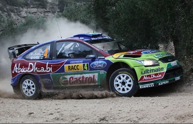 Jari-Matti Latvala - Miikka Anttila
46º RallyRACC Catalunya - Costa Daurada 2010. Ford Focus RS WRC 09 (PX08 AXB). Clasificado 4º.
BP Ford Abu Dhabi WRT

Del 20 al 24 de Octubre, Salou, Tarragona, Catalunya, España.
Superficie: asfalto - tierra.

El Rally tenia un total de 1301.70 km de los que 355.30 km estaban divididos en 3 etapas y 19 tramos especiales.

Tomaron la salida 48 equipos, finalizaron 36.@
Palabras clave: Ford;Focus;RS;WRC;Catalunya;2010