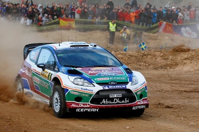 Mikko Hirvonen - Jarmo Lehtinen
47º RallyRACC Catalunya - Costa Daurada 2011. Ford Fiesta RS WRC (PX11 AWN). Clasificado 2º.

Del 20 al 23 de Octubre, Salou, Tarragona, Catalunya, España.
Superficie: asfalto - tierra.

El Rally tenia un total de 1589.90 km de los que 406.52 km divididos en 18 tramos eran especiales.

Tomaron la salida 58 equipos, finalizaron 44.@
Palabras clave: ;Jarmo_Lehtinen;Ford;Fiesta;RS;WRC;Catalunya;2011