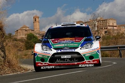 Mikko Hirvonen - Jarmo Lehtinen
47º RallyRACC Catalunya - Costa Daurada 2011. Ford Fiesta RS WRC (PX11 AWN). Clasificado 2º.

Del 20 al 23 de Octubre, Salou, Tarragona, Catalunya, España.
Superficie: asfalto - tierra.

El Rally tenia un total de 1589.90 km de los que 406.52 km divididos en 18 tramos eran especiales.

Tomaron la salida 58 equipos, finalizaron 44.@
Palabras clave: Mikko_Hirvonen;Jarmo_Lehtinen;Ford;Fiesta;RS;WRC;Catalunya;2011