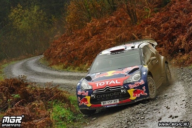 Sébastien Loeb - Daniel Elena
67º Wales Rally GB 2011. Citröen DS3 WRC (BF-137-XC).

En un rasante durante el enlace de uno de los tramos, Sébastien chocó con el coche de unos aficionados teniendo que abandonar (SS19).

Aún así­ al abandonar también Mikko Hirvonen, Seb se proclamó por 8ª vez consecutiva Campeón del Mundo de Rallyes.

Del 10 al 13 de Noviembre, Llandudno, Cardiff.
Superficie: tierra.

El Rally tenia un total de 1860.80 km de los que 353.53 km divididos en 4 etapas y 23 tramos eran especiales.

Tomaron la salida 74 equipos, finalizaron 39.
@
Palabras clave: Sebastien_Loeb;Citroen;DS3;WRC;Gran_Bretaña;Gales;2011