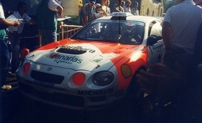 Juha Kankkunen
XXI Rallye El Corte Inglés 1997. (Islas Canarias). Toyota Celica GT-Four.
Palabras clave: Juha_Kankkunen;Toyota;Célica;GT