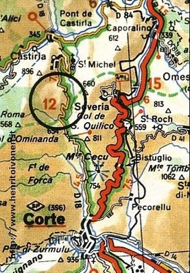 Corte - Taverna
Situaciòn en un mapa del tramo donde perdieron la vida Henri Toivonen y Sergio Cresto con su Lancia Delta S4 en el 30º Rally Tour de Corse de 1986. 
R.I.P.
Palabras clave: Henri_Toivonen;Sergio_Cresto;Lancia;Delta;S4;Grupo_B;Còrcega;1986;detalles