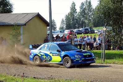 Mikko Hirvonen - Jarmo Lehtinen
54º Rally Finlandia 2004. Subaru Impreza WRC2004. Retirado por accidente.
Palabras clave: ;Jarmo_Lehtinen;Subaru;Impreza;WRC;Finlandia;2004
