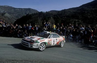 Didier Auriol - Bernard Occelli
61º Rally de Montecarlo 1993. Toyota Celica Turbo 4WD (ST185). Clasificado 1º.
Palabras clave: Didier_Auriol;Bernard_Occelli;Toyota;Celica;ST185;Turbo;Montecarlo;1993