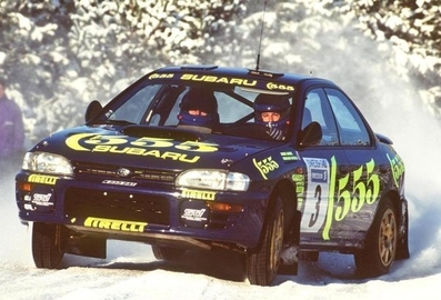 Didier Auriol - Bernard Occelli
45º Rally de Suecia 1996. Subaru Impreza 555. Clasificado 10º.
Palabras clave: Didier_Auriol;Subaru;Impreza;Suecia;1996;nieve