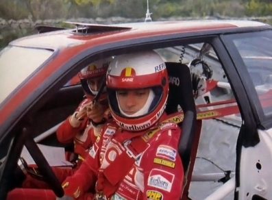 Carlos Sainz Cenamor - Luà­s Moya
Dentro del Toyota Célica GT-Four
Palabras clave: ;Luis_Moya;Personajes