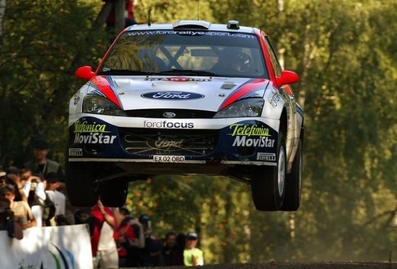 Carlos Sainz Cenamor - Luís Rodríguez Moya
52º Rally de Finlandia 2002. Ford Focus RS WRC 02. Clasificado 4º.
Palabras clave: ;Luis_Moya;Ford;Focus;WRC;Finlandia;2002