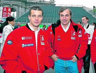 Carlos Sainz Cenamor y Sebastian Loeb
Dos grandes pilotos del equipo Citröen.
Palabras clave: Personajes;Sebastien_Loeb