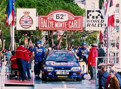 Carlos Sainz Cenamor - Luís Rodríguez Moya
62º Rally de Monte-Carlo 1994. Subaru Impreza 555. Clasificado 3º.
Palabras clave: Carlos_Sainz;Luis_Moya;Subaru;Impreza;Montecarlo;parque_cerrado;1994