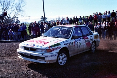 Tommi Mäkinen - Seppo Harjanne
20º Rally de Nueva Zelanda 1990. Mitsubishi Galant VR-4. Clasificado 6º.
Palabras clave: ;Seppo_Harjanne;Mitsubishi_Galant;VR4;Nueva_Zelanda;1990