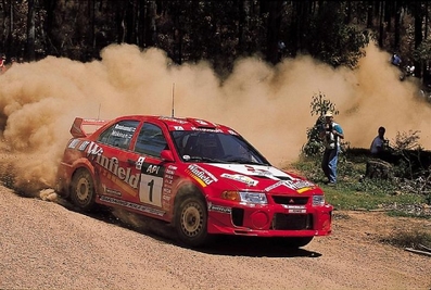 Tommi Mäkinen - Risto Mannisenmaki
11º Rally de Australia 1998. Mitsubishi Lancer Evo V. Clasificado 1º.
Palabras clave: ;Mitsubishi;Lancer;Evo5;Australia;1998