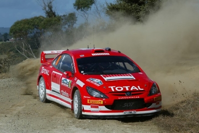 Markko Martin - Michael Park
35º Rally de Nueva Zelanda 2005. Peugeot 307WRC Evo2. Clasificado 5º. 
Palabras clave: Markko_Martin;Peugeot;WRC;Nueva_Zelanda;2005