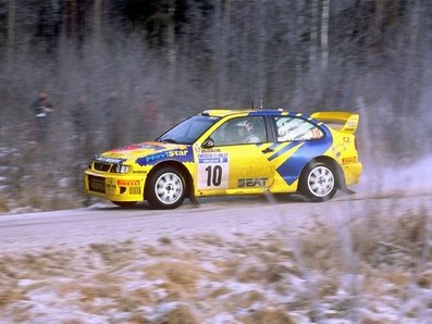 Marcus Grönholm - Timo Rautiainen
48º Rally de Suecia 1999. Seat Cordoba WRC. Retirado por bomba gasolina.
Palabras clave: Marcus_Gronholm;Timo_Rautiainen;Seat;Cordoba;WRC;Suecia;1999;nieve