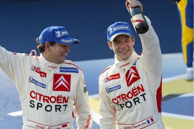Sébastien Loeb - Daniel Elena
Piloto y copiloto Equipo Citröen Sport.
Palabras clave: Sébastien_Loeb;Personajes
