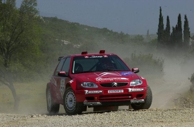 Sébastien Loeb - Daniel Elena
48º Rally Acròpolis 2001 (Grecia). Citröen Saxo S1600. Clasificado 19º
Palabras clave: Sébastien_Loeb;Citroen;Saxo;S1600;Grecia;2001