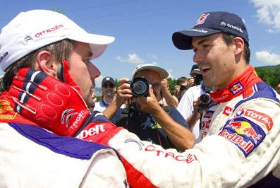 Sébastien Loeb y Dani Sordo
Pilotos Oficiales del Equipo Citröen. (Dani Sordo hasta 2010)
Palabras clave: Sébastien_Loeb;Personajes;