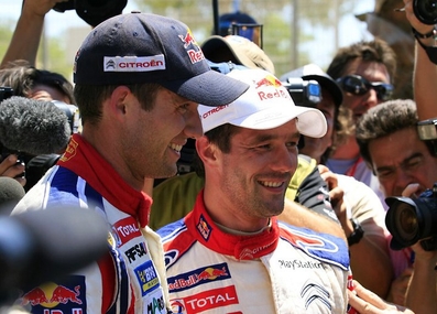 Sébastien Loeb y Sébastien Ogier.
Pilotos Oficiales Equipo Citröen Total WRT. (2011)
Palabras clave: Sébastien_Loeb;Personajes;Sébastien_Ogier