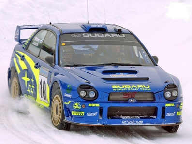 Tommi Mäkinen - Kaj Lindstrom
51º Rally de Suecia 2002. Subaru Impreza WRC2001. Retirado por sobrecalentamiento
Palabras clave: ;Subaru;Impreza;WRC;Suecia;2002;nieve