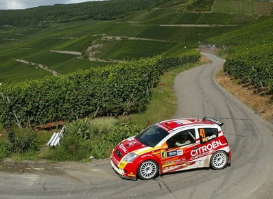 Dani Sordo - Marc Martà­
24º Rally de Alemania 2005. Citröen C2 S1600. Clasificado 13º
Palabras clave: ;Citroen;Alemania;2005