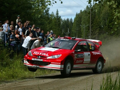 Richard Burns - Robert Reid
53º Rally Finlandia 2003. Peugeot 206WRC (2002). Clasificado 3º. 
Palabras clave: Richard_Burns;Robert_Reid;Peugeot;WRC;Finlandia;2003