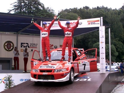 Tommi Mäkinen - Risto Mannisenmaki
35º Rally de Portugal 2001. Mitsubishi Lancer Evo 6.5. Clasificado 1º
Palabras clave: ;Mitsubishi_Lancer;Portugal;2001
