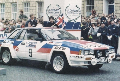 Timo Salonen - Seppo Harjanne
32º RAC Rally (Gran Bretaña) 1983. Nissan 240RS. Retirado por accidente.
Palabras clave: Timo_Salonen;Seppo_Harjanne;Nissan;RS;Gran_Bretaña;1983