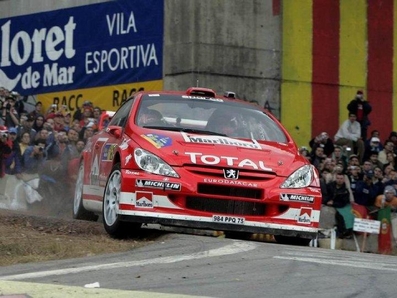 Marcus Grönholm - Timo Rautiainen
40º Rally Catalunya Costa-Brava 2004. Peugeot 307WRC. Clasificado 2º.
Palabras clave: ;Timo_Rautiainen;Peugeot;WRC;Catalunya;2004;puente_eje