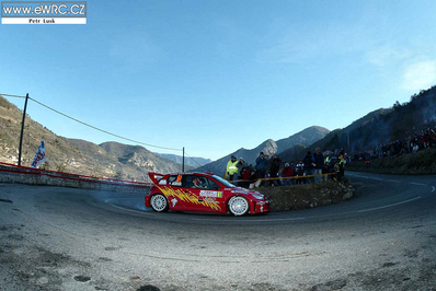 Didier Auriol - Denis Giraudet
73Rally de Monte-Carlo 2005. Peugeot 206 WRC. Retirado por motor.
Palabras clave: Didier_Auriol;Peugeot;Montecarlo;WRC;2005