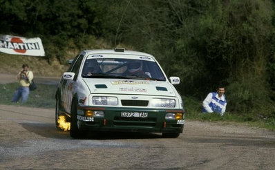 Didier Auriol - Bernard Occelli
32º Tour de Corse 1988. Ford Sierra RS Cosworth. Clasificado 1º.
Última victoria de un coche tracciòn trasera en una carrera del Campeonato del Mundo de Rallys.
Palabras clave: Didier_Auriol;Còrcega;Ford;Sierra;RS;Cosworth;1988