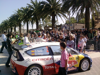 Parque Cerrado Final 46º Rally Catalunya Costa-Daurada 2010 (Salou)
46º Rallye Catalunya 2010. Citröen C4 WRC. Clasificado 3º.
Dani Sordo - Diego Vallejo
Palabras clave: ;Citroen;WRC;Catalunya;2010;parque_cerrado