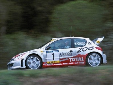 Marcus Grönholm - Timo Rautiainen
37º Rallye Catalunya Costa-Brava 2001.Peugeot 206WRC (2000). Retirado al romper una rueda.
Palabras clave: Marcus_Gronholm;Timo_Rautiainen;Peugeot;WRC;Catalunya;2001