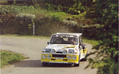 Carlos Sainz Cenamor - Antonio Boto
Renault 5 Maxiturbo
Palabras clave: ;Grupo_B;Renault;Maxi;Turbo;1986