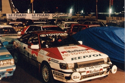 Carlos Sainz Cenamor - Luís Rodríguez Moya
58º Rally de Monte-Carlo 1990. Parque cerrado de Mònaco. Toyota Celica GT. Clasificado 2º
Palabras clave: ;Luis_Moya;Toyota;Celica;GT;Montecarlo;Parque_cerrado;1990
