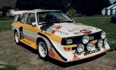 AUDI QUATTRO SPORT S1
LEGENDS
Palabras clave: Audi;S1;Grupo_B;Quattro