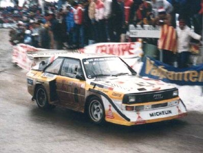 AUDI SPORT QUATTRO S1
Rallye de Monte-Carlo. Llevando el núm 0.
Palabras clave: Audi;Montecarlo;S1;Grupo_B;Quattro