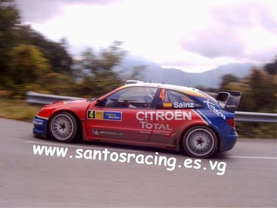 Carlos Sainz Cenamor - Marc Marti
40 º Rallye Catalunya-Costa Brava 2004. Citröen Xsara WRC. Clasificado 3º
Palabras clave: Carlos_Sainz;Marc_Marti;Citroen;Xsara;WRC;Catalunya;2004