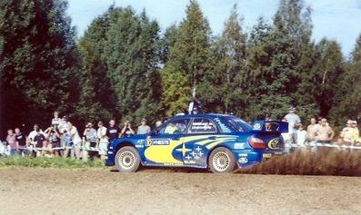 Tommi Mäkinen - Kaj Lindstrom
52º Rally de Finlandia 2002. Subaru Impreza WRC2002. Clasificado 6º.
Palabras clave: ;Subaru;Impreza;WRC;Finlandia;2002
