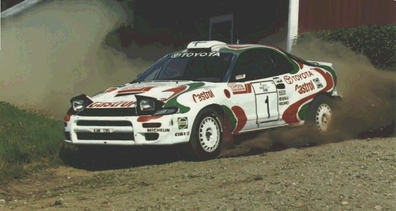 Juha Kankkunen - Nicky Grist
44º Neste Rally 1000 Lagos 1994 (Finlandia). Toyota Celica Turbo 4WD. Clasificado 9º
Palabras clave: ;Toyota;Celica;Finlandia;1994