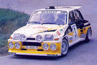 Carlos Sainz Cenamor - Antonio Boto
Renault 5 MaxiTurbo.
Palabras clave: ;Grupo_B;Renault;Maxi_turbo;Turbo;1986
