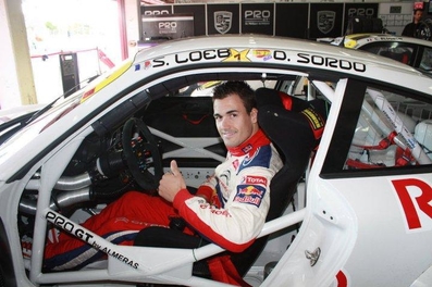 Dani Sordo
Subido en el Porsche 911 GT3 R del equipo Pro-GT by Philippe Alméras. Sébastien y Dani compitieron en la prueba del International GT Open 2010 celebrada en el Circuit de Catalunya.
Palabras clave: ;Porsche;GT3;R;Personajes;2010