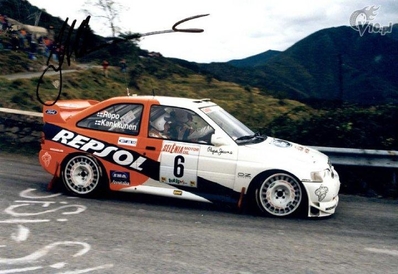 Juha Kankkunen - Juha Repo
39º Rallye San Remo 1997. Ford Escort WRC. Clasificado 6º.
Palabras clave: ;Juha_Repo;Ford;Escort;WRC;Sanremo;1997