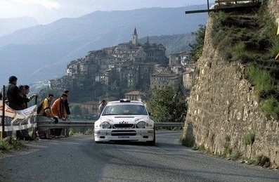 Sébastien Loeb - Daniel Elena
44º Tour de Corse 2000. Toyota Corolla WRC. Clasificado 9º.
Palabras clave: Sébastien_Loeb;Daniel_Elena;Toyota;Corolla;WRC;Còrcega;2000