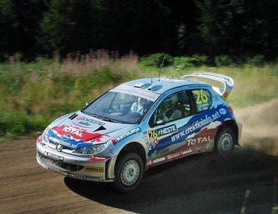 Ari Vatanen - Juha Repo
53º Neste Rally de Finlandia 2003. Peugeot 206 WRC. Clasificado 11.
Palabras clave: ;Juha_Repo;Peugeot;Finlandia;2003