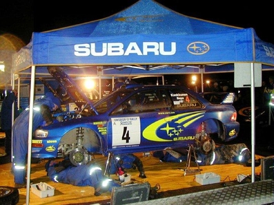 Asistencia Equipo Subaru World Rally Team
En el 49º Rally de Suecia 2000. Subaru Impreza WRC99 de Juha Kankkunen -  Juha Repo. Clasificado 6º 
Palabras clave: ;Subaru;Impreza;WRC;Suecia;Asistencias;2000